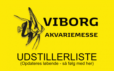 Udstillerliste Viborg Akvariemesse 2021