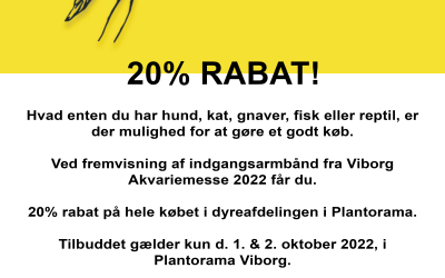 20% RABAT i Plantorama Viborg